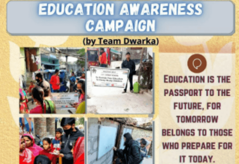 Education Awareness in Dwarka