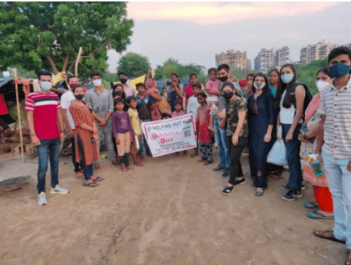 Cloth Distribution Drive