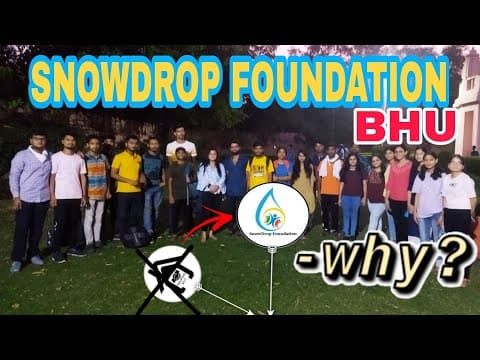 FROM HELPING HUT BHU TO OUR BHUIAN'S SNOWDROP FOUNDATION NGO ? //BHU STUDENTS OWN NGO//REVOLUTION🤔🤔