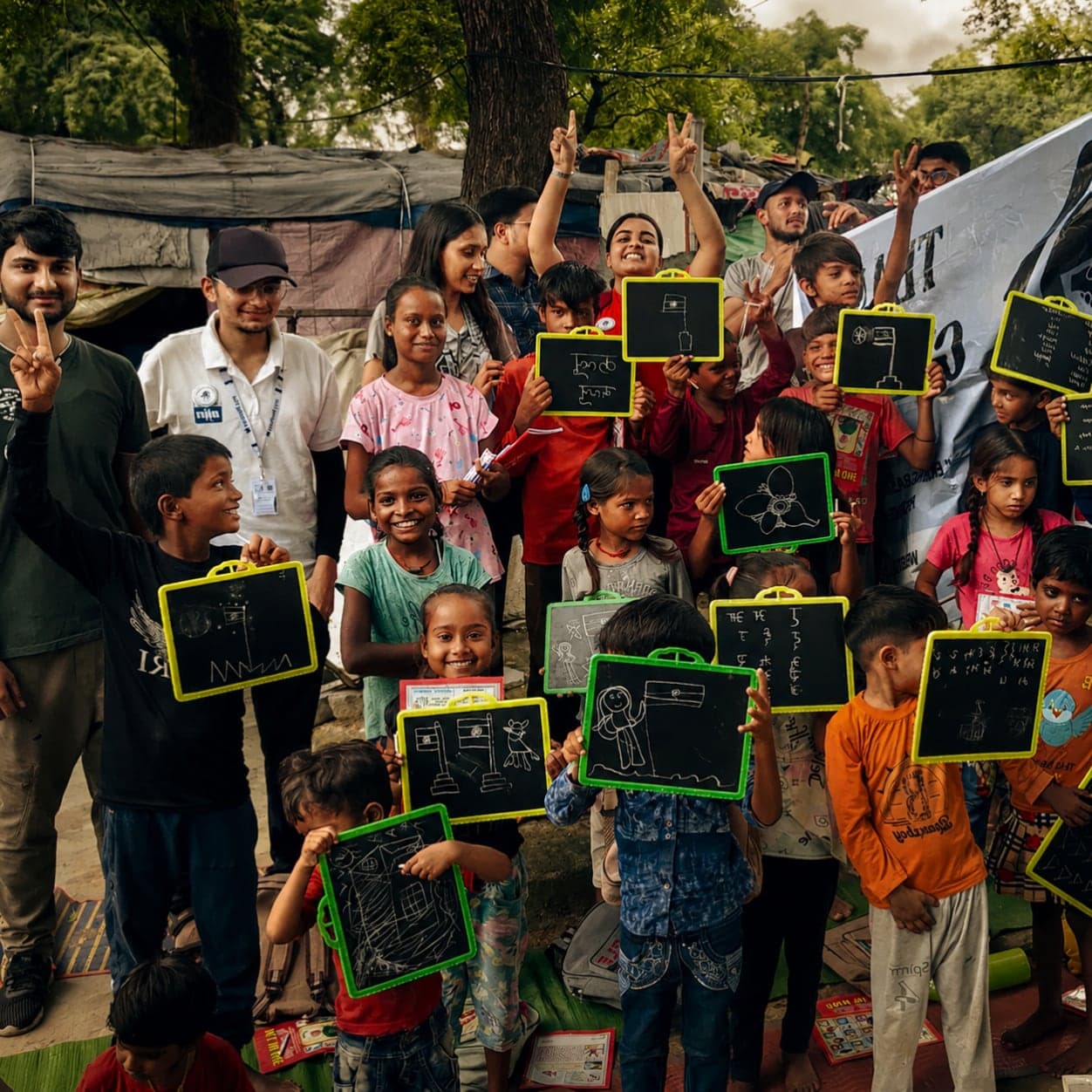 Helping Hut supporting education for underprivileged children